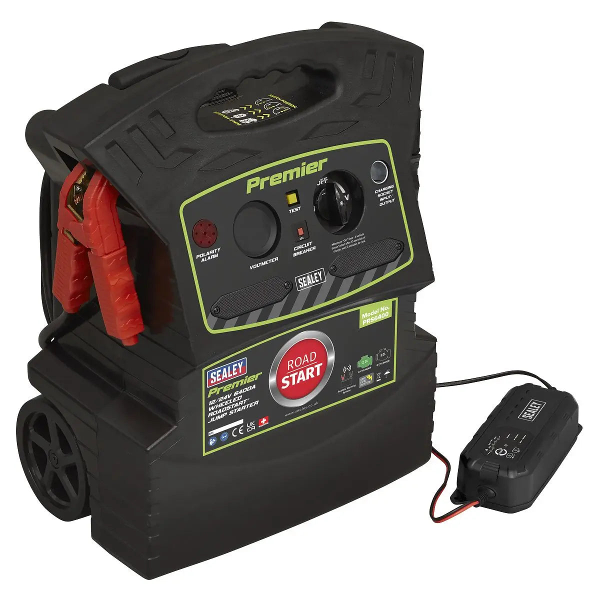 Sealey Premier 12/24V Premier RoadStart® Jump Starter 6400A  White Rose Tools