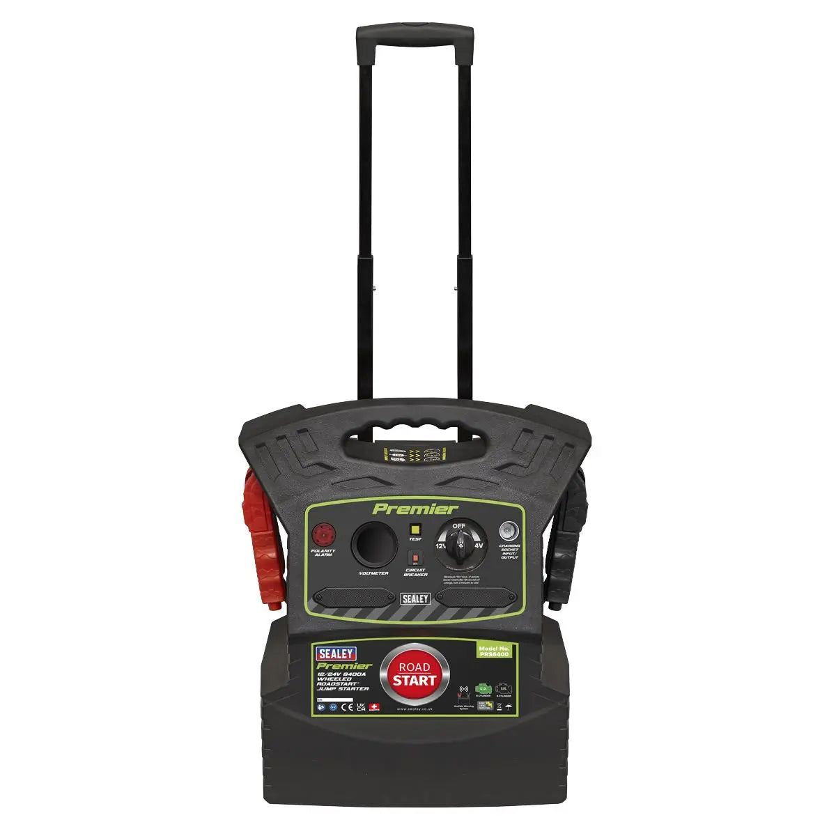 Sealey Premier 12/24V Premier RoadStart® Jump Starter 6400A  White Rose Tools