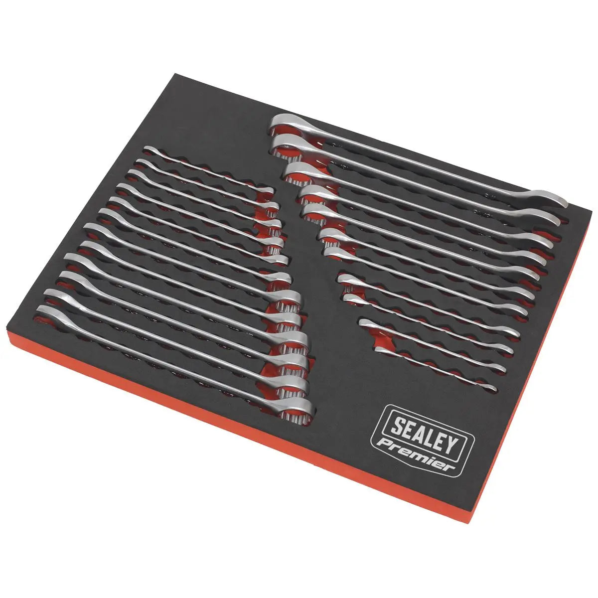 Sealey Premier 23 Piece Cold Stamped Combination Spanner Set Metric/Imperial 