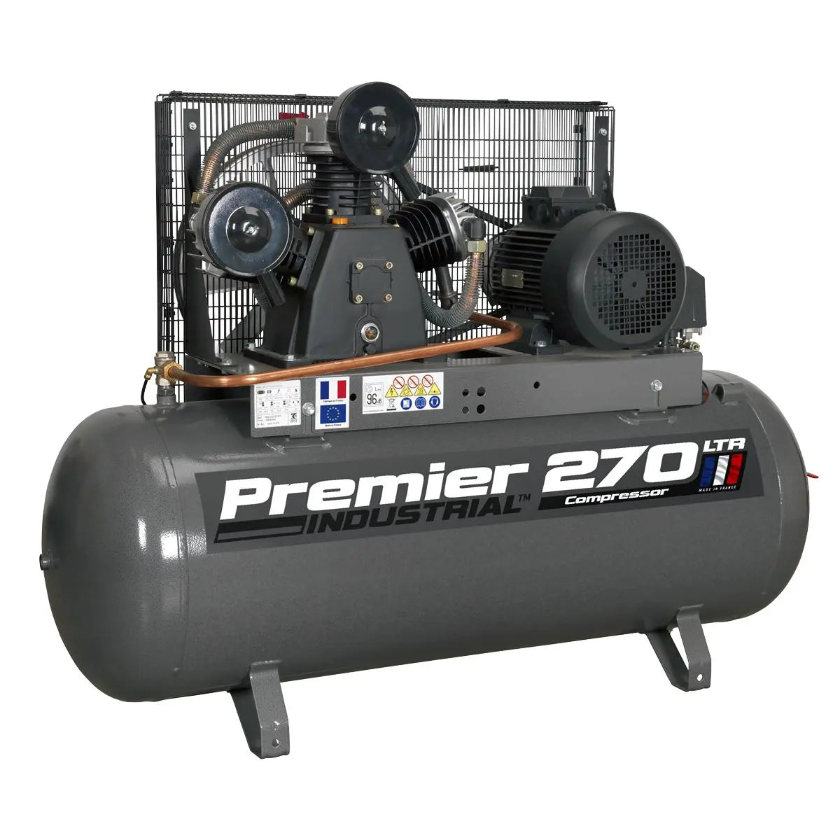 Sealey Premier 270L Belt Drive Air Compressor 7.5hp 3ph 