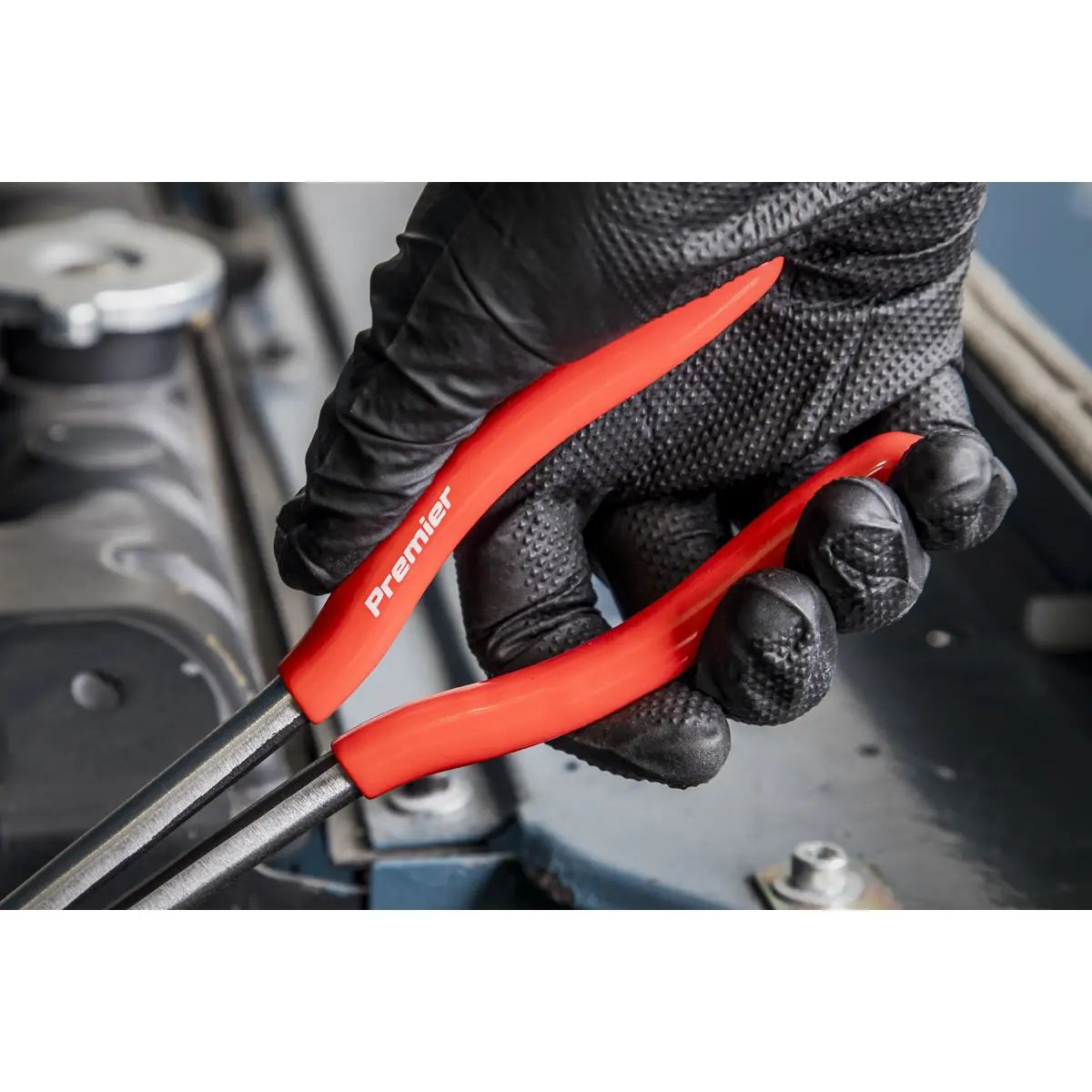 Sealey Premier 335mm Double Joint Long Reach Needle Nose Pliers Engine Bay 
