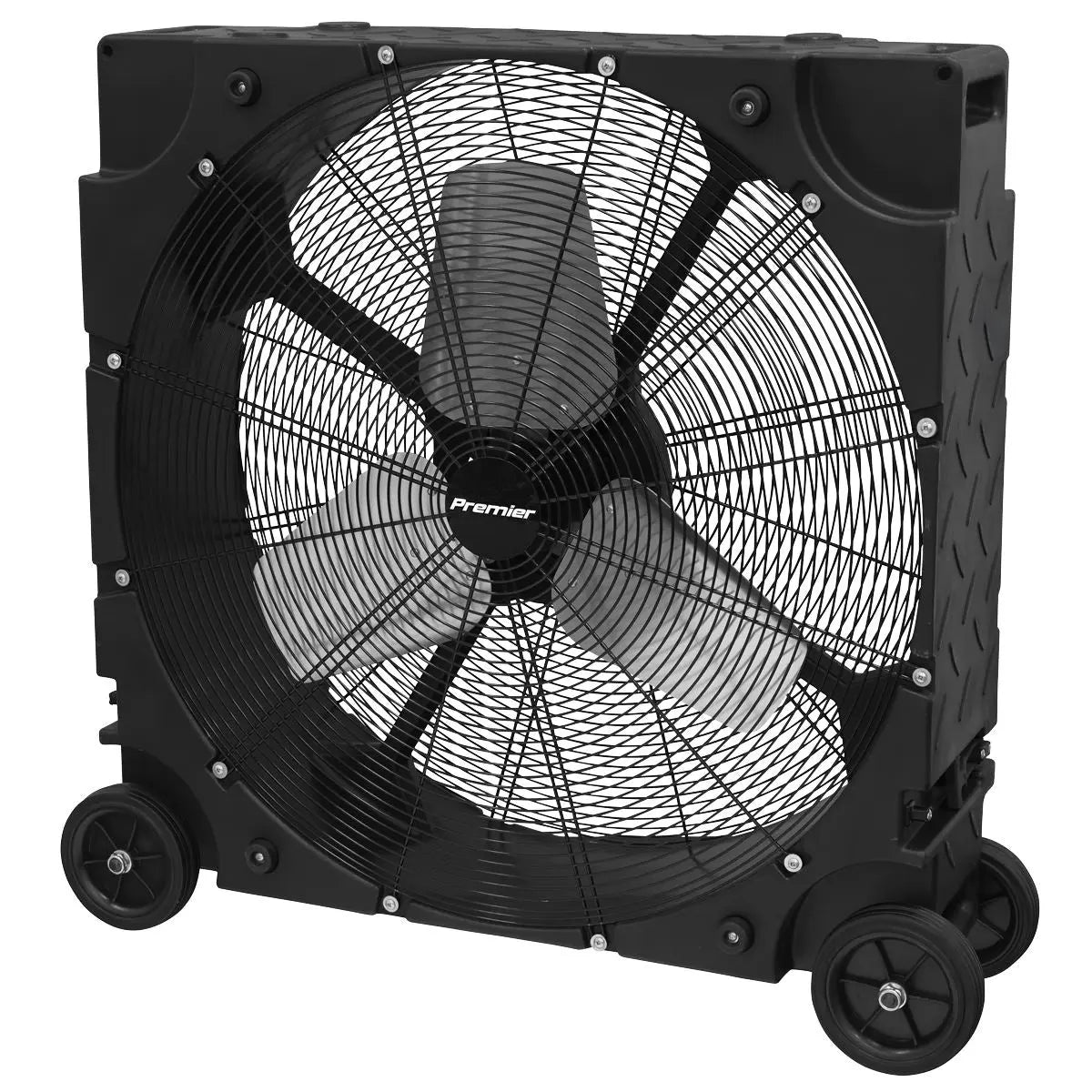 Sealey Premier 36" Industrial High Velocity Rotomold Drum Fan 3-Speed 230V  White Rose Tools