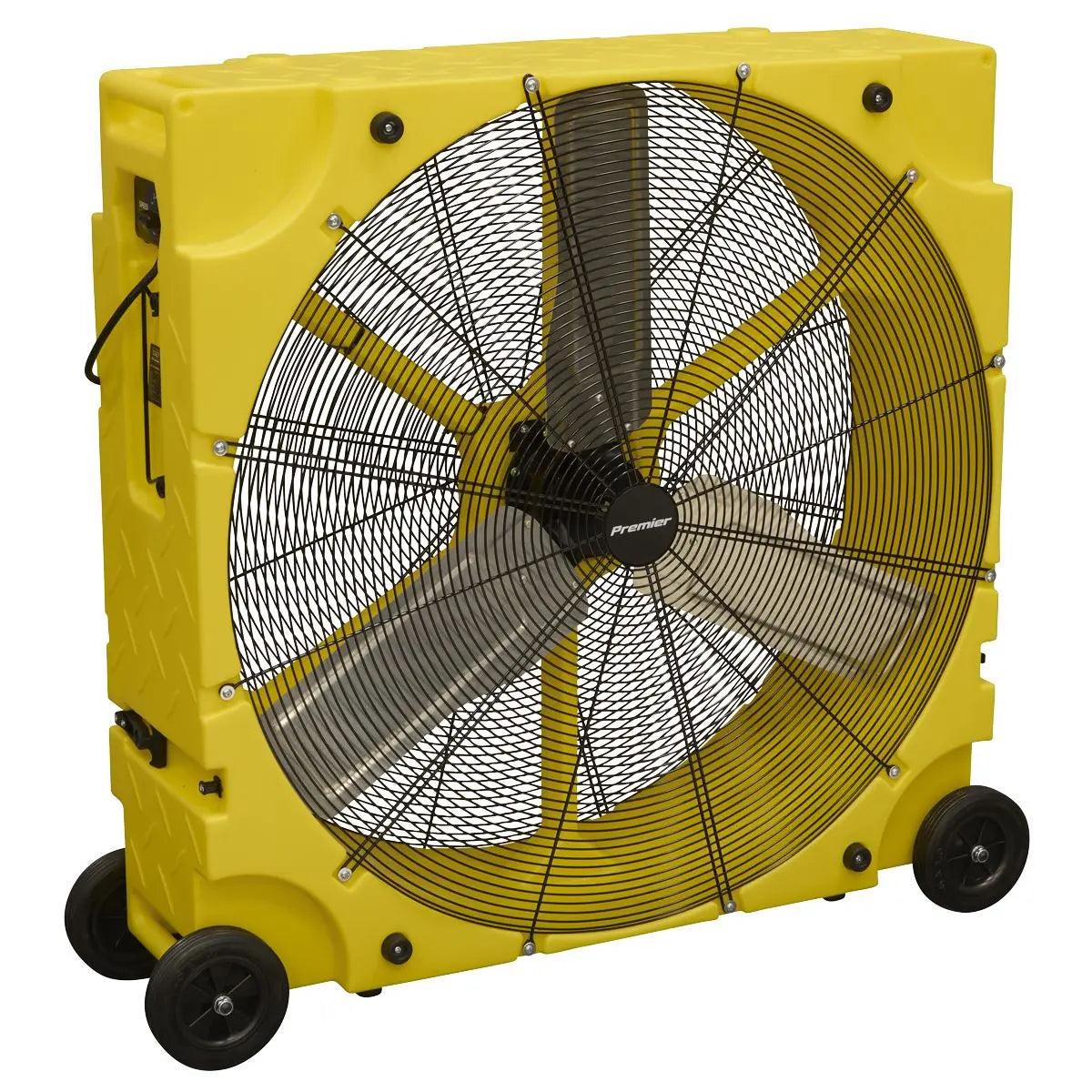 Sealey Premier 36" Industrial High Velocity Rotomould Drum Fan 3-Speed 110V  White Rose Tools