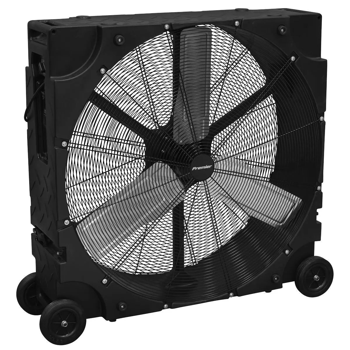 Sealey Premier 36" Industrial High Velocity Rotomould Drum Fan 3-Speed 230V  White Rose Tools