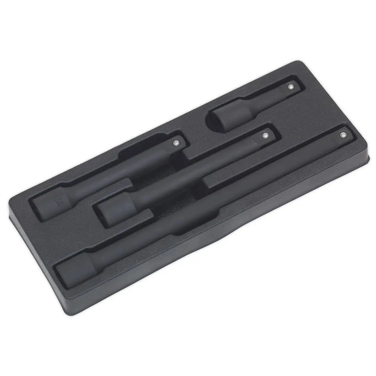 Sealey Premier 4 Piece 1/2" Drive Impact Extension Bar Set Socket 75-250mm Length 