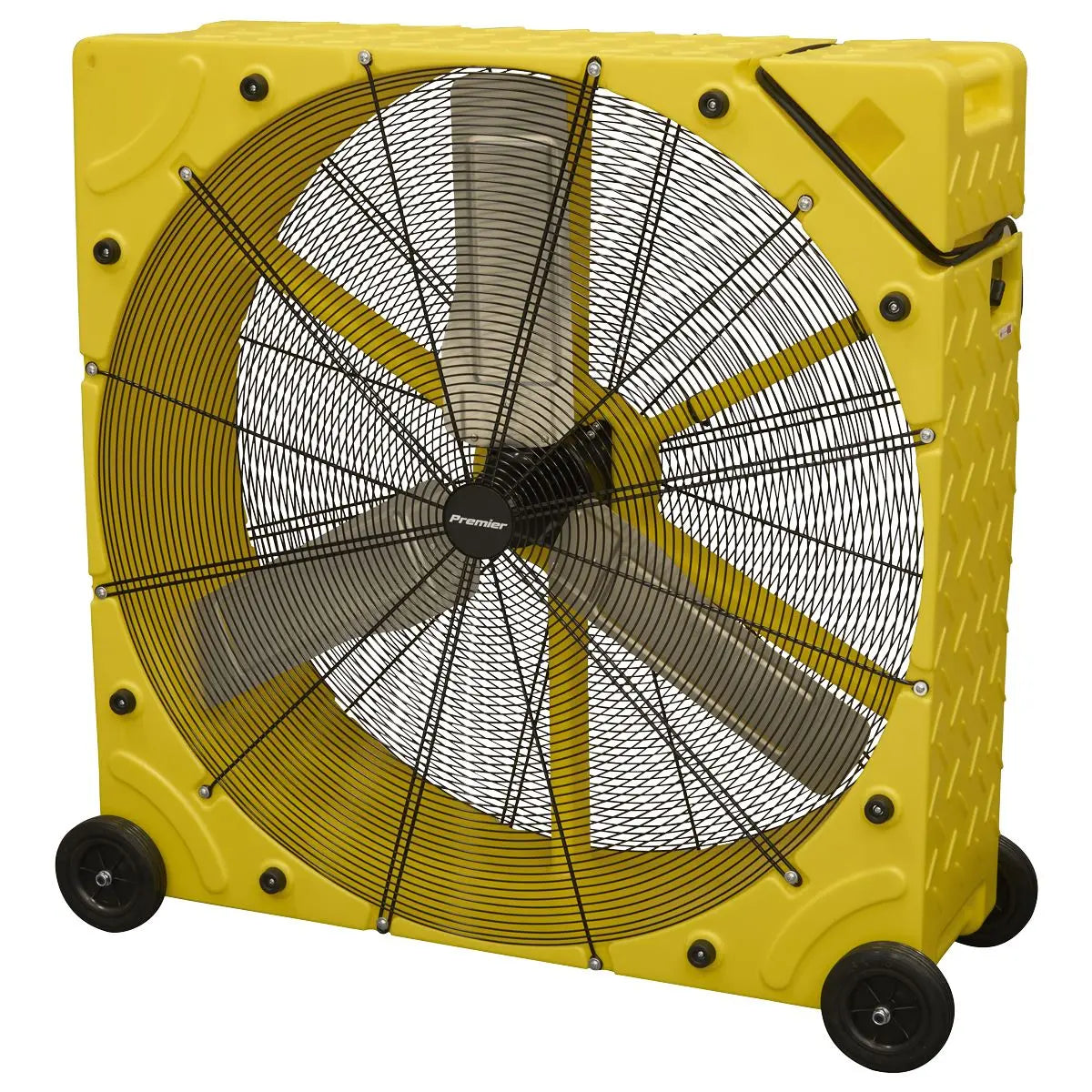 Sealey Premier 42" Industrial High Velocity Rotomould Drum Fan 3-Speed 110V  White Rose Tools