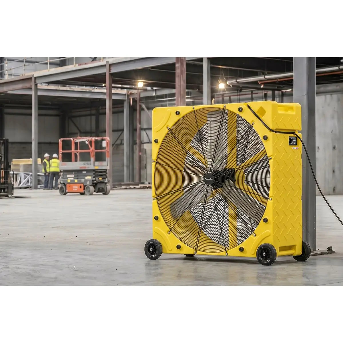 Sealey Premier 42" Industrial High Velocity Rotomould Drum Fan 3-Speed 110V  White Rose Tools