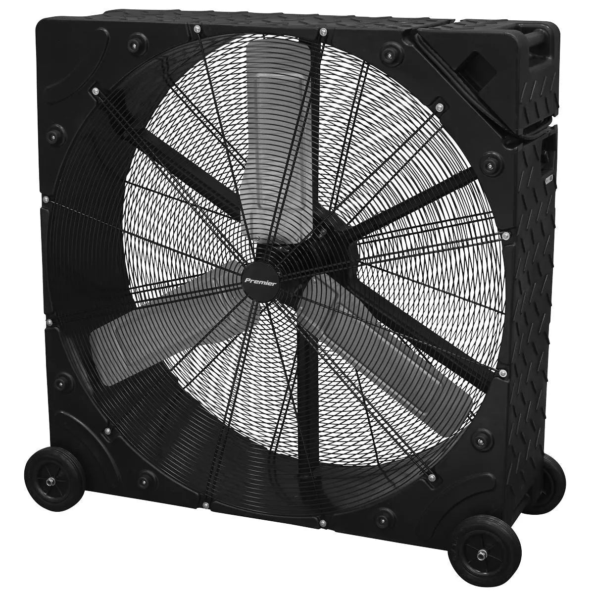 Sealey Premier 42" Industrial High Velocity Rotomould Drum Fan 3-Speed 230V  White Rose Tools