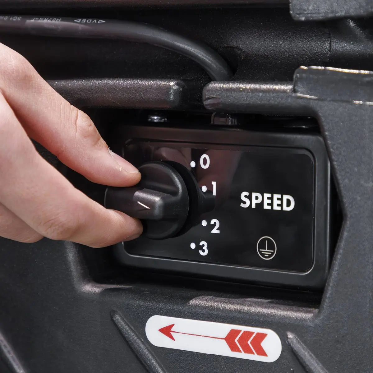 Sealey Premier 42" Industrial High Velocity Rotomould Drum Fan 3-Speed 230V  White Rose Tools
