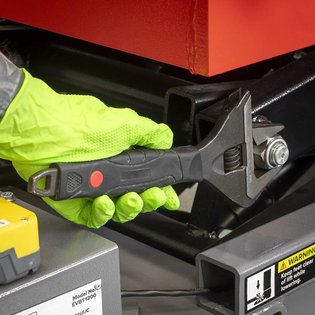 Sealey Premier Adjustable Wide Jaw Wrench 300mm  White Rose Tools