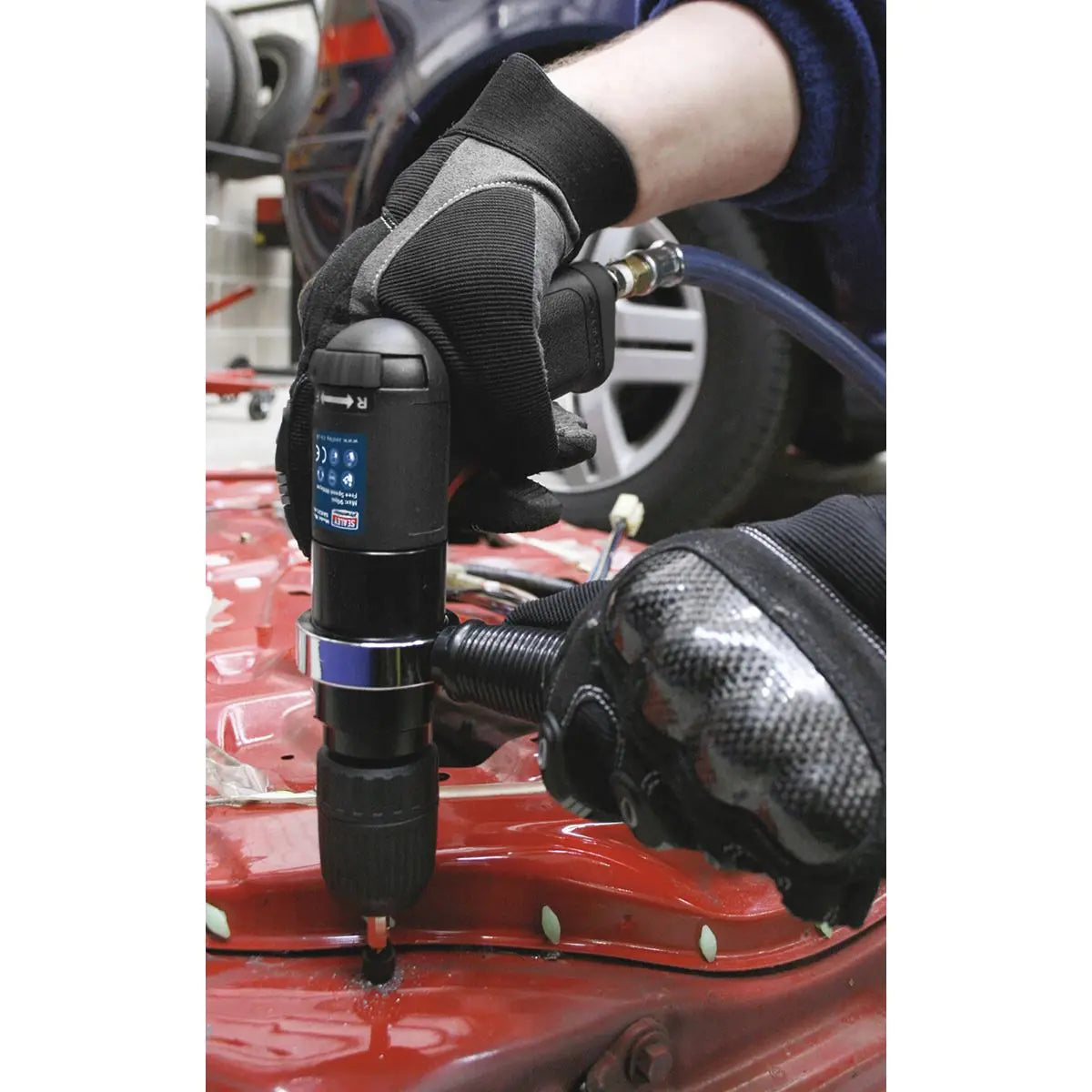 Sealey Premier Air Drill Ø13mm with Keyless Chuck Composite Reversible - Premier 