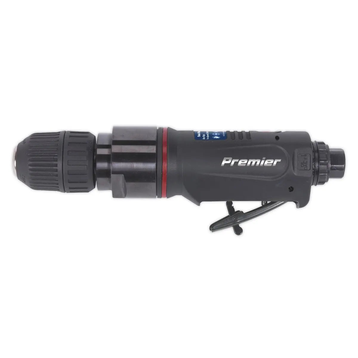 Sealey Premier Air Drill Straight with Ø10mm Keyless Chuck Premier 