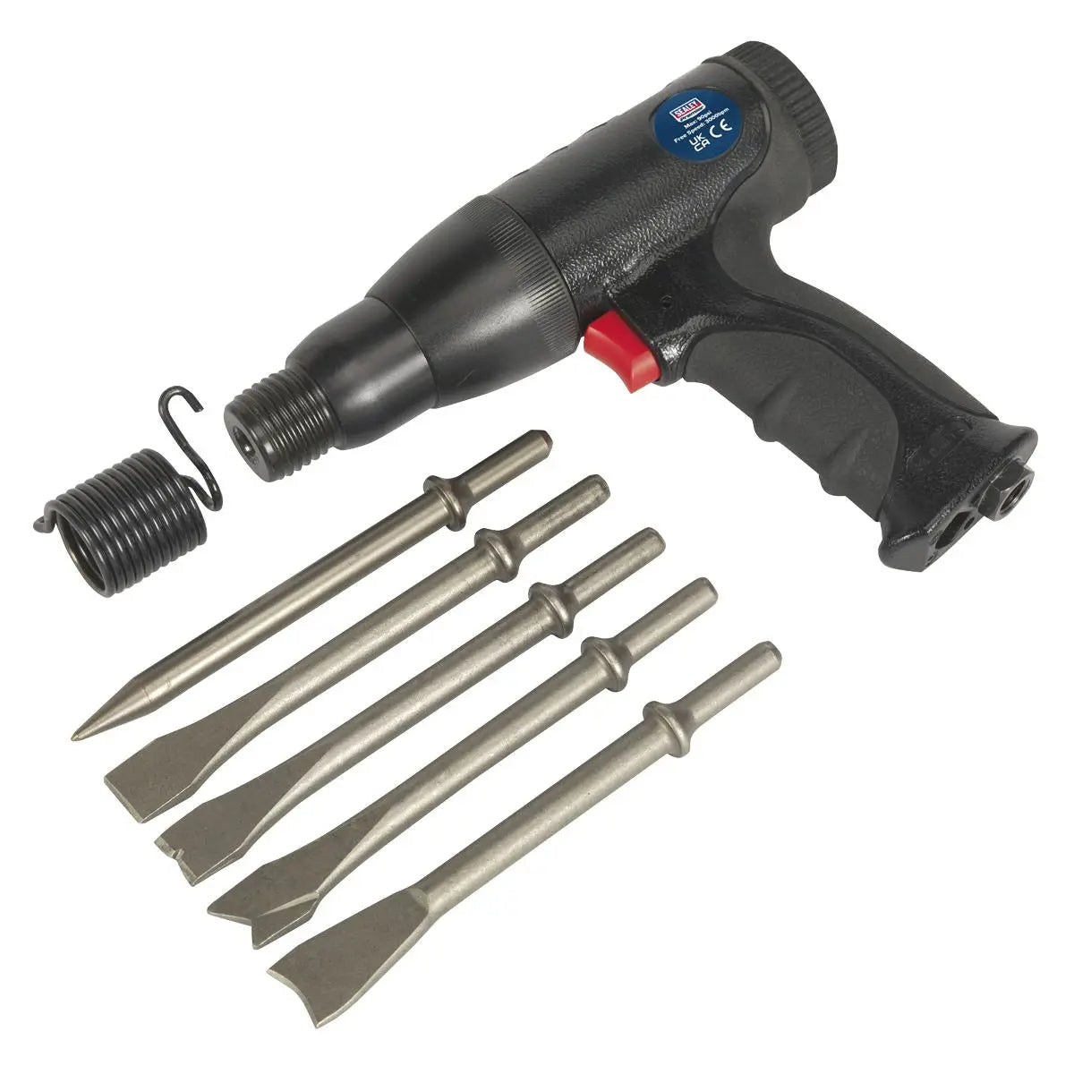 Sealey Premier Air Hammer Kit Composite Premier - Long Stroke 