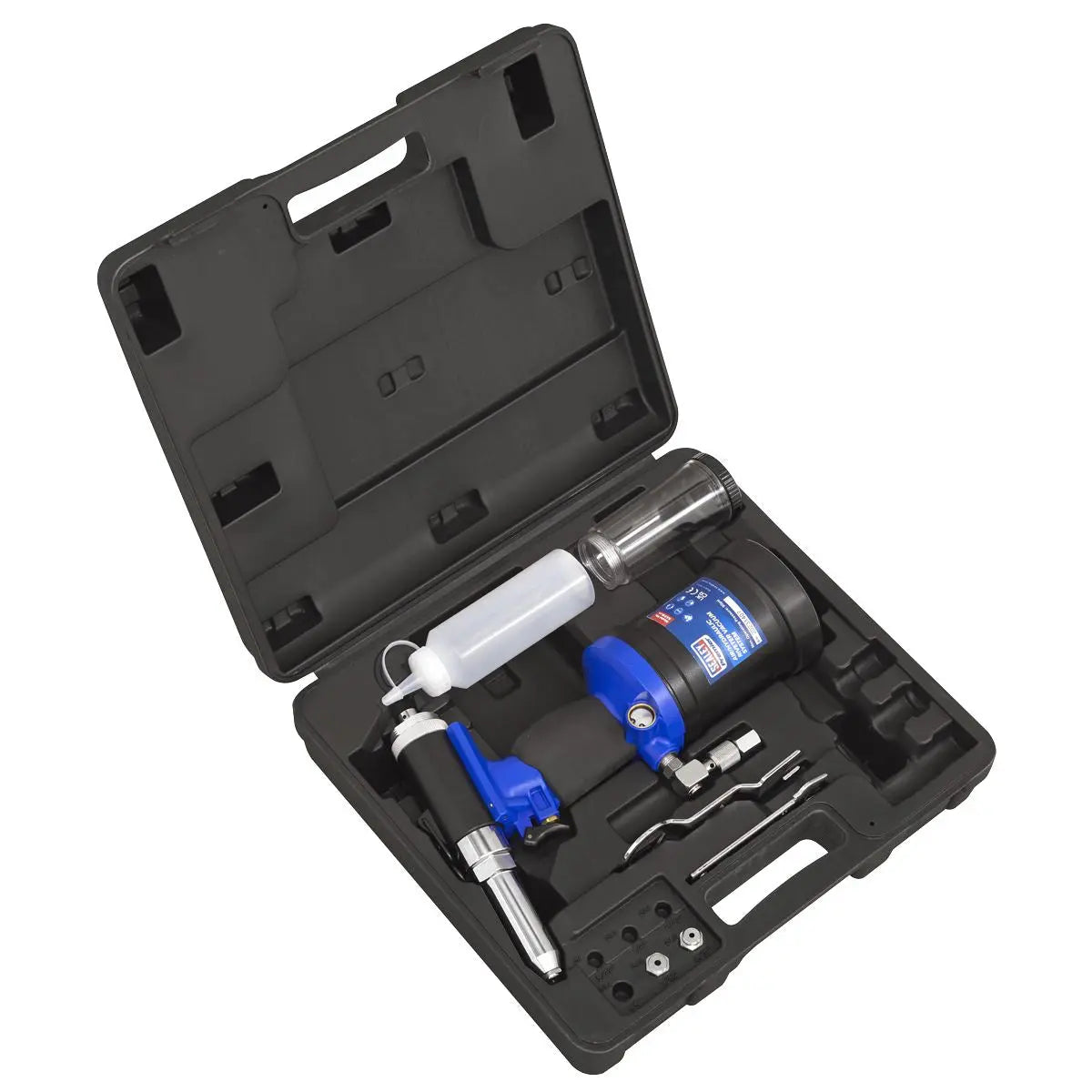 Sealey Premier Air/Hydraulic Riveter Heavy-Duty Vacuum System 
