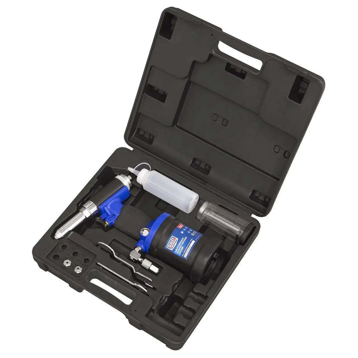 Sealey Premier Air/Hydraulic Riveter Heavy-Duty Vacuum System 