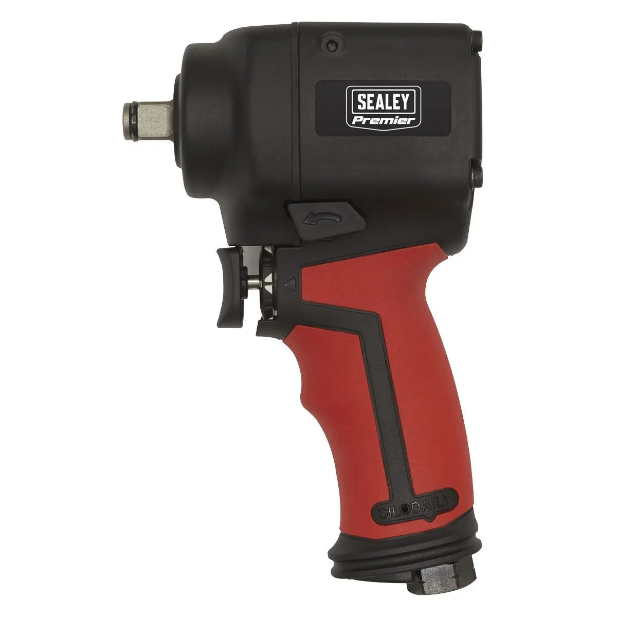 Sealey Premier Air Impact Wrench 1/2"Sq Drive Stubby - Twin Hammer 