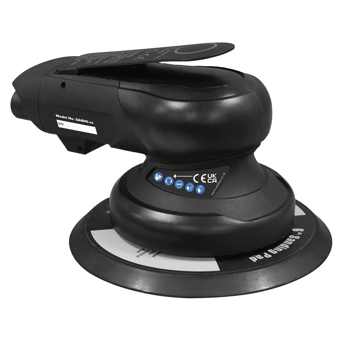 Sealey Premier Air Palm Orbital Sander Ø150mm 