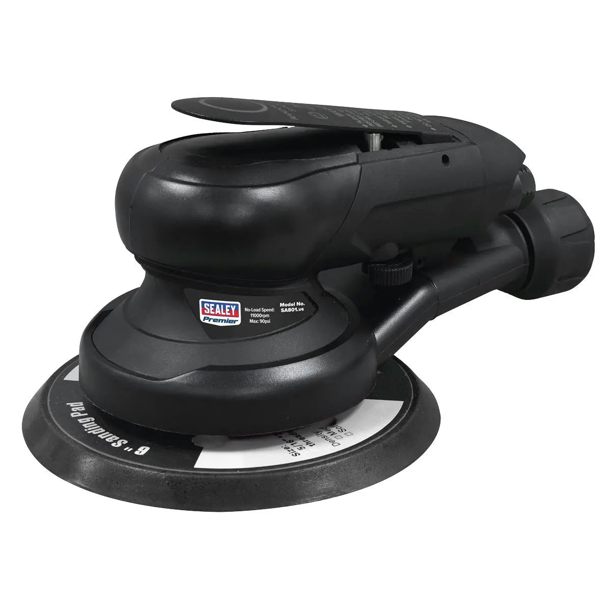 Sealey Premier Air Palm Orbital Sander Ø150mm Dust-Free 