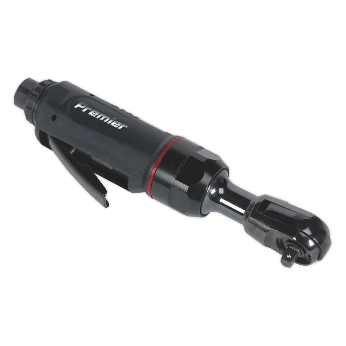 Sealey Premier Air Ratchet Wrench Compact 1/4"Sq Drive Premier 