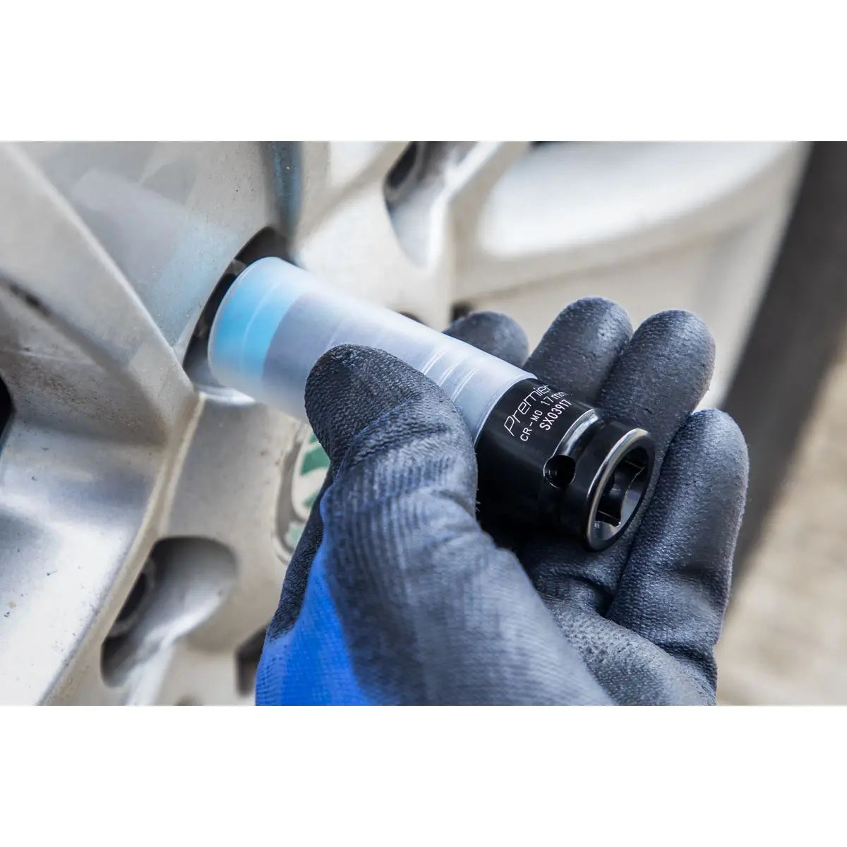 Sealey Premier Alloy Wheel Ultra-Power Impact Socket 17mm 1/2"Sq Drive 