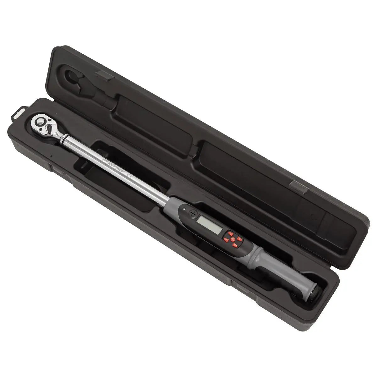 Sealey Premier Angle Torque Wrench Digital 1/2"Sq Drive 20-200Nm(14.7-147.5lb.ft) 