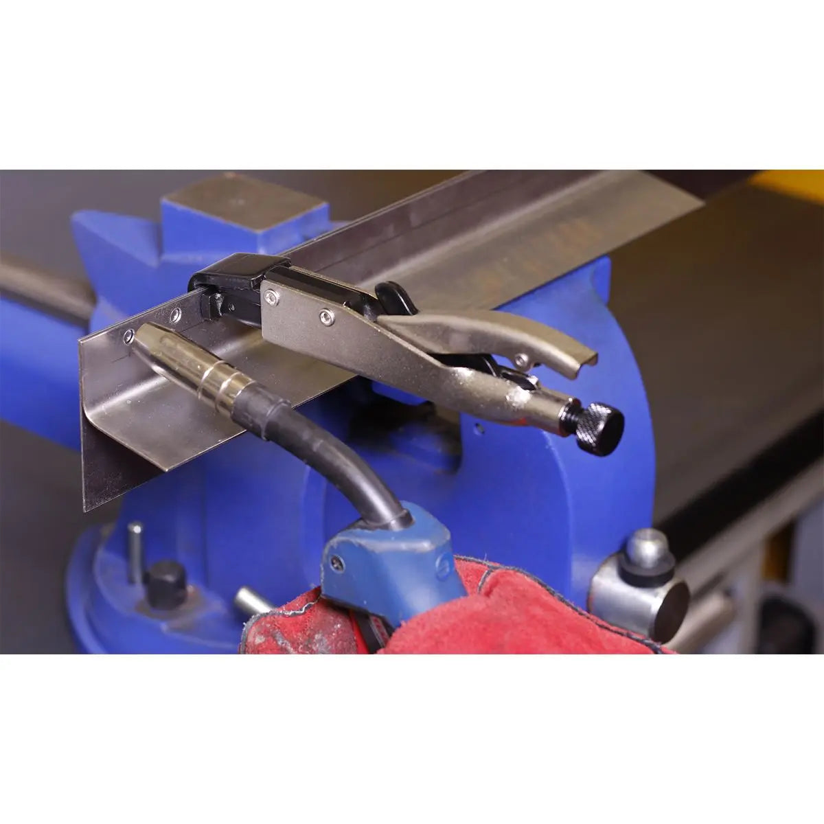 Sealey Premier Axial Locking Grip 195mm L-Tip 