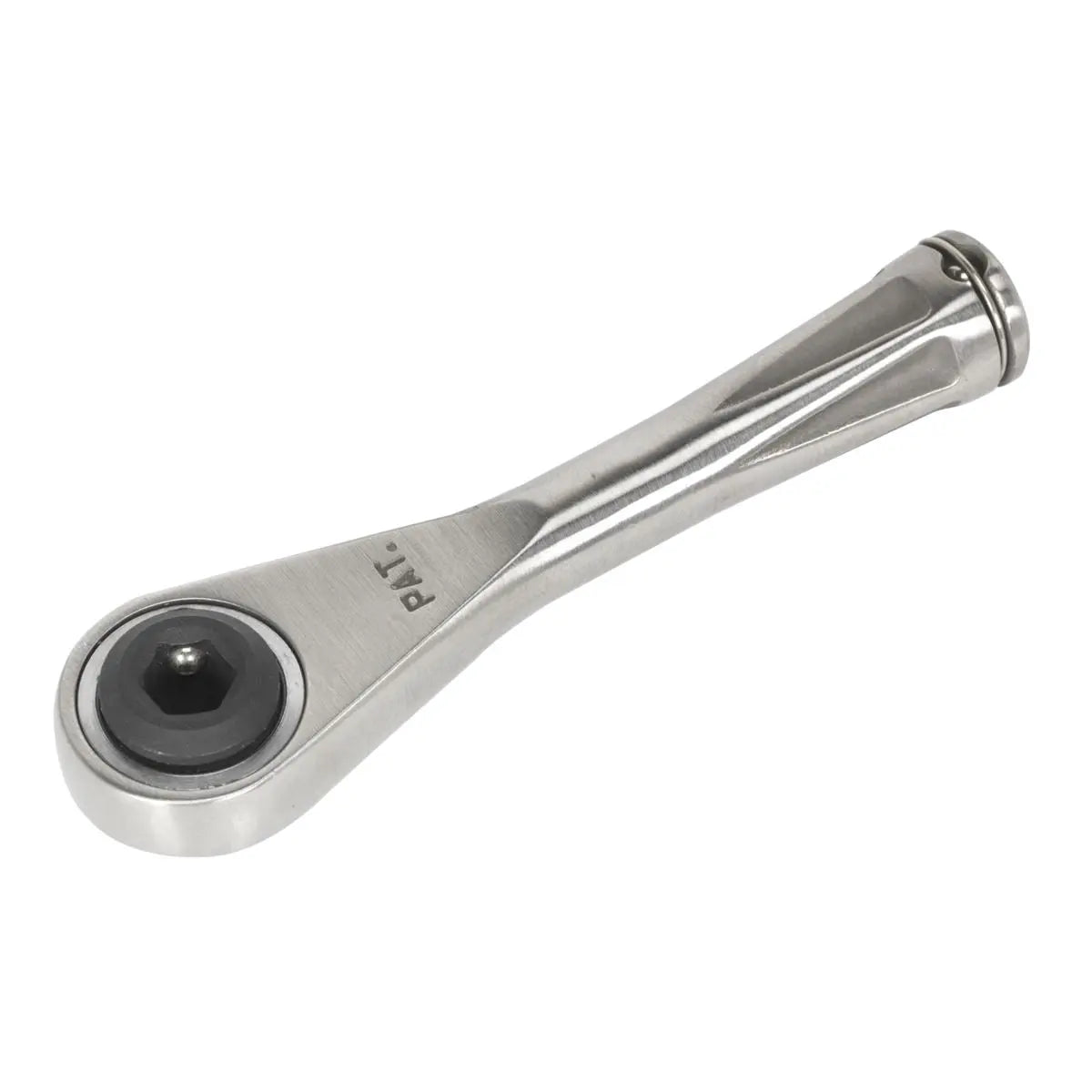 Sealey Premier Bit Driver Micro Ratchet 85mm 1/4" Hex Stainless Steel Screwdriver  White Rose Tools