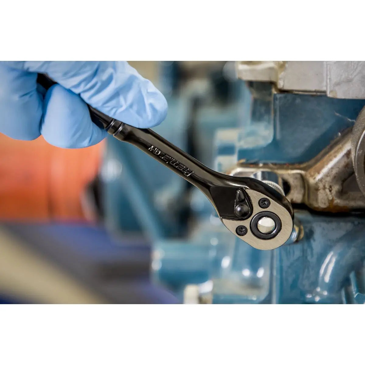 Sealey Premier Black Ratchet Wrench 1/4"Sq Drive - Premier Black 