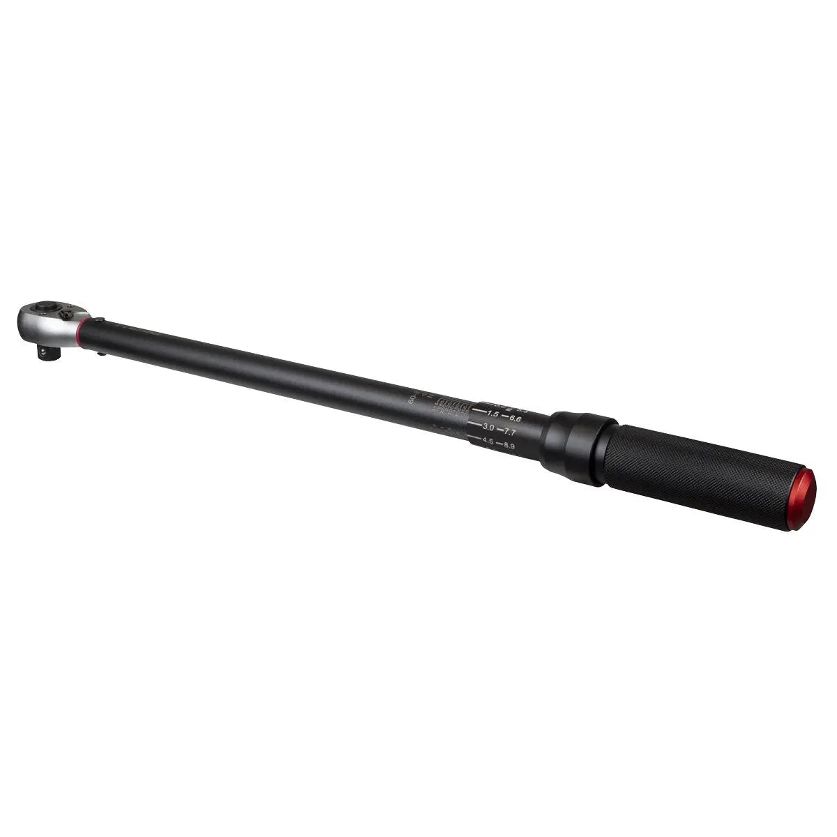 Sealey Premier Black Torque Wrench Micrometer Style 1/2"Sq Drive Calibrated 60-330Nm - Premier Black  White Rose Tools