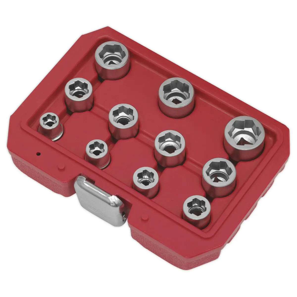 Sealey Premier Bolt Extractor Socket Set 11pc 3/8"Sq Drive Metric 