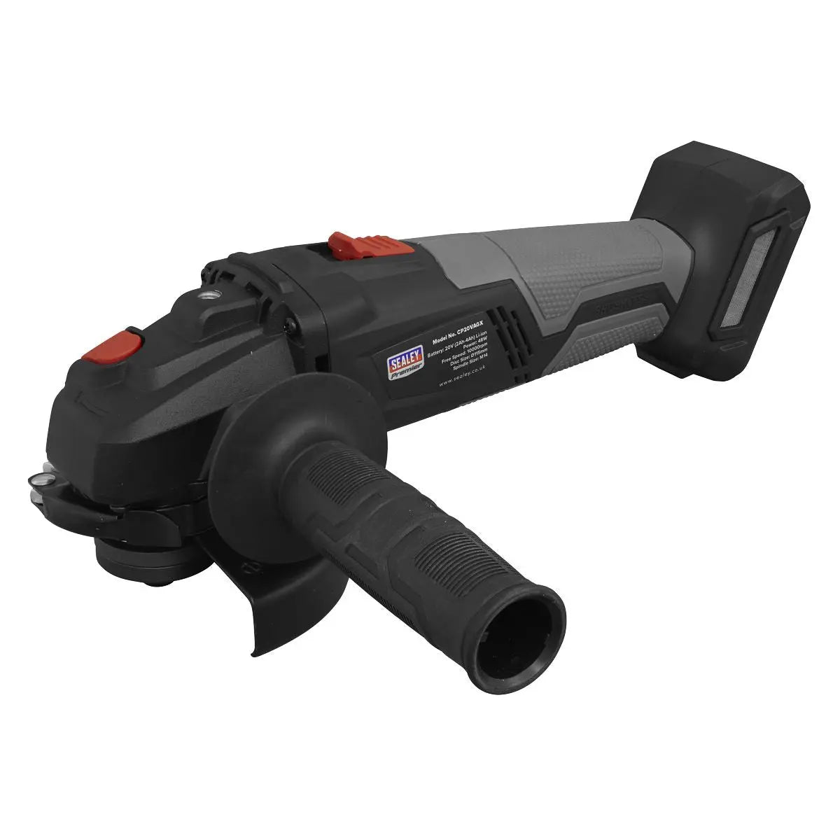 Sealey Premier Brushless Angle Grinder Ø115mm 20V SV20 Series - Body Only 