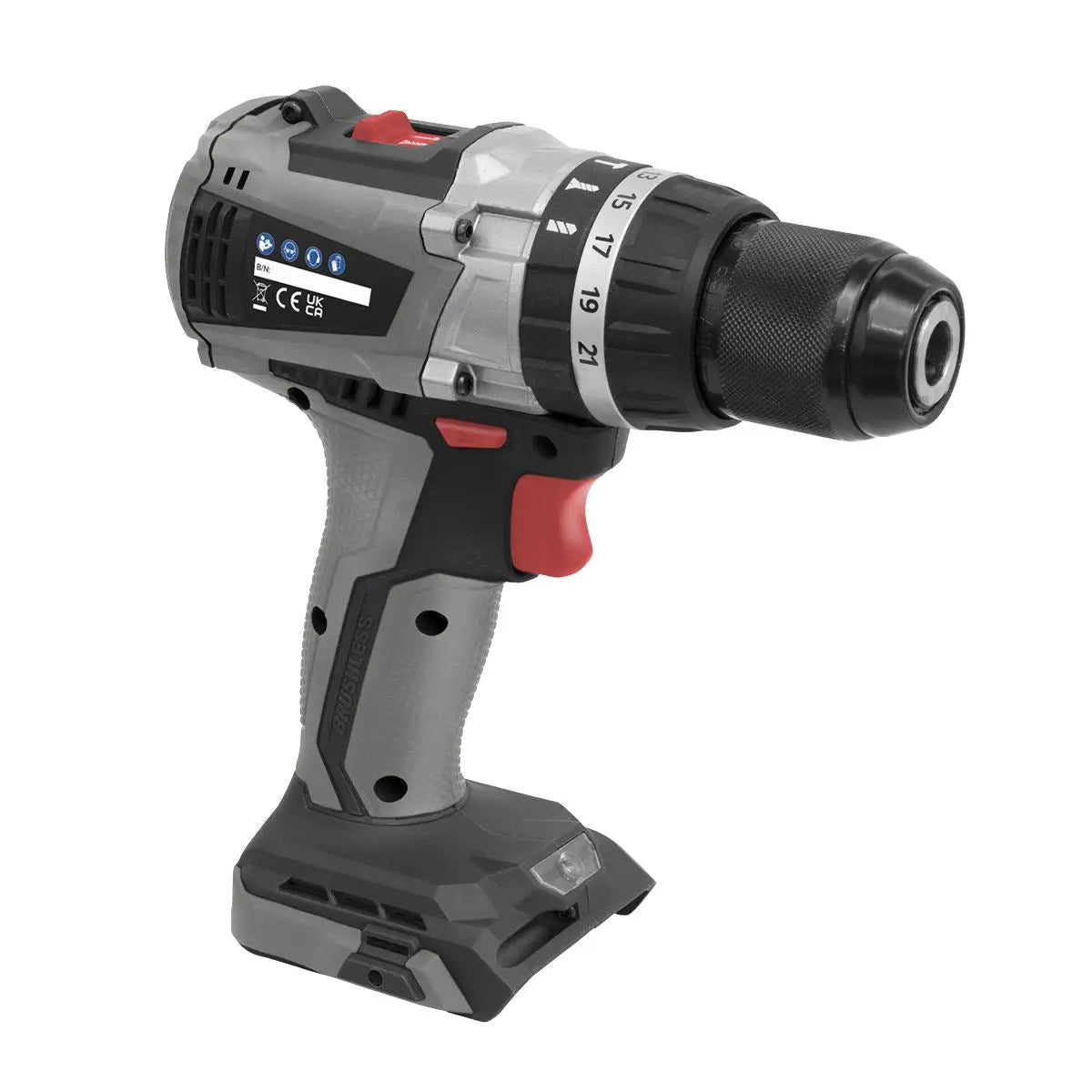Sealey Premier Brushless Combi Drill Ø13mm 20V SV20 Series - Body Only 