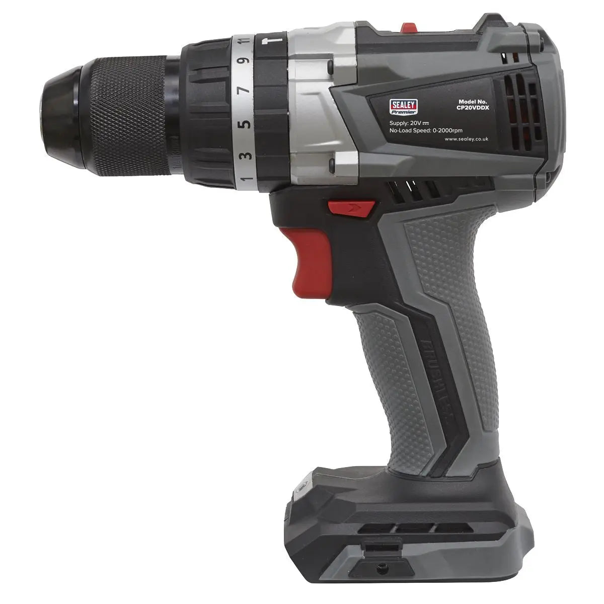 Sealey Premier Brushless Combi Drill Ø13mm 20V SV20 Series - Body Only 