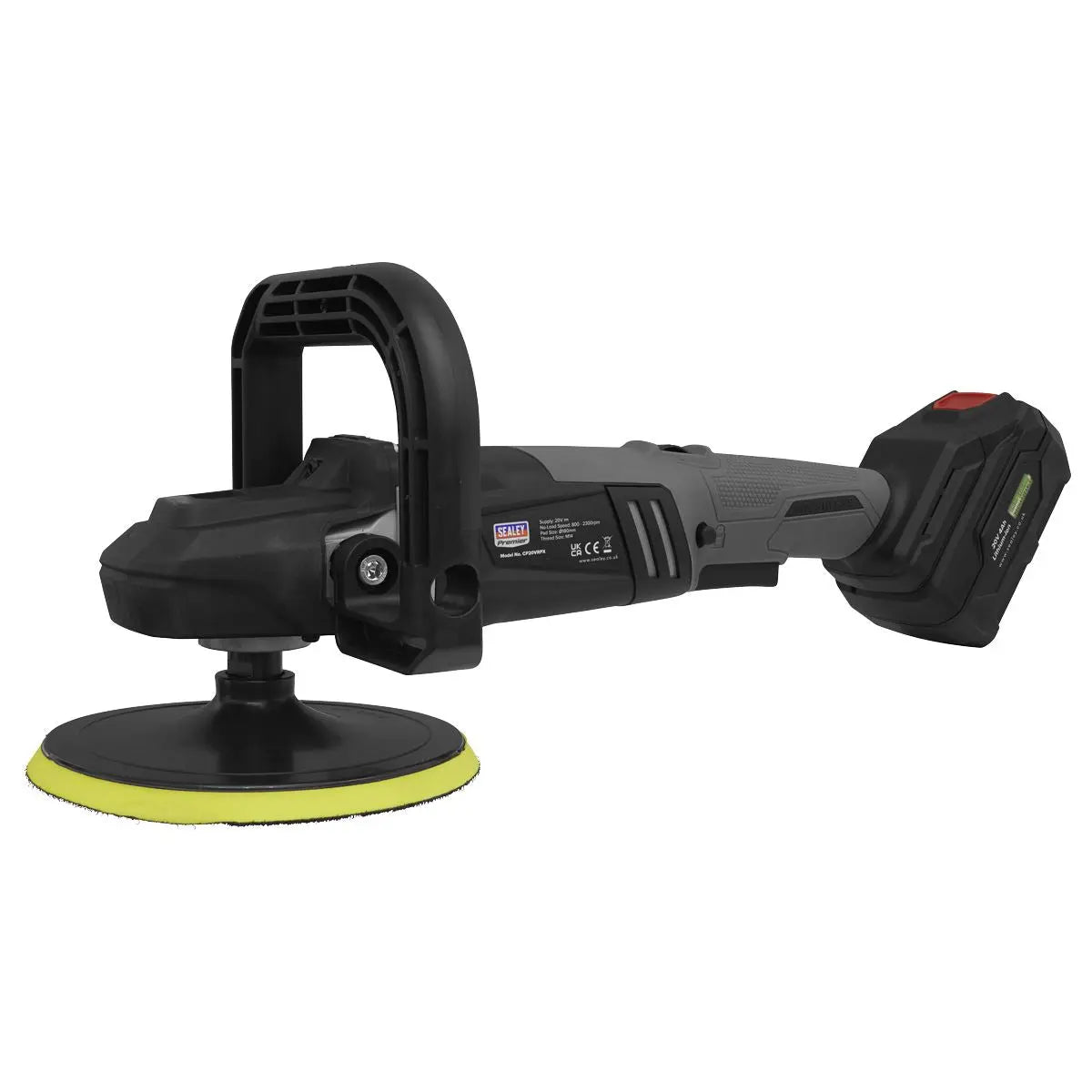 Sealey Premier Brushless Rotary Polisher 20V SV20 Series Ø180mm - Body Only 