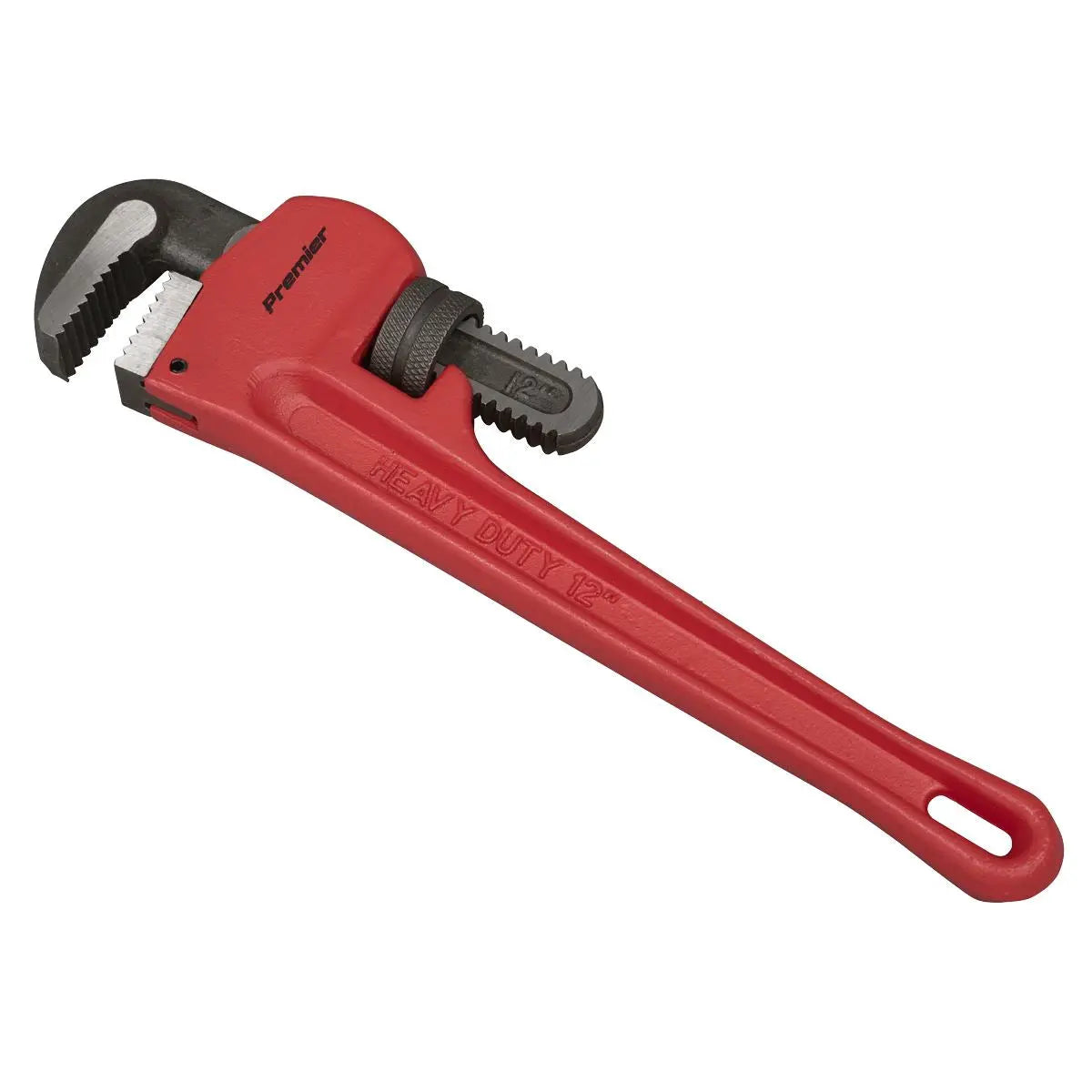 Sealey Premier Cast Steel Pipe Wrench European Pattern 300mm  White Rose Tools