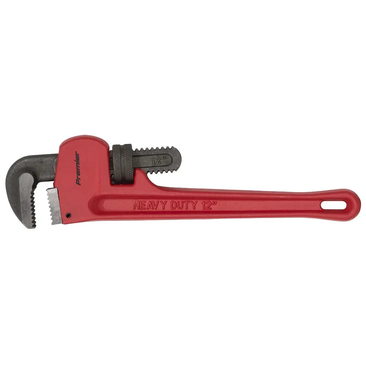Sealey Premier Cast Steel Pipe Wrench European Pattern 300mm  White Rose Tools