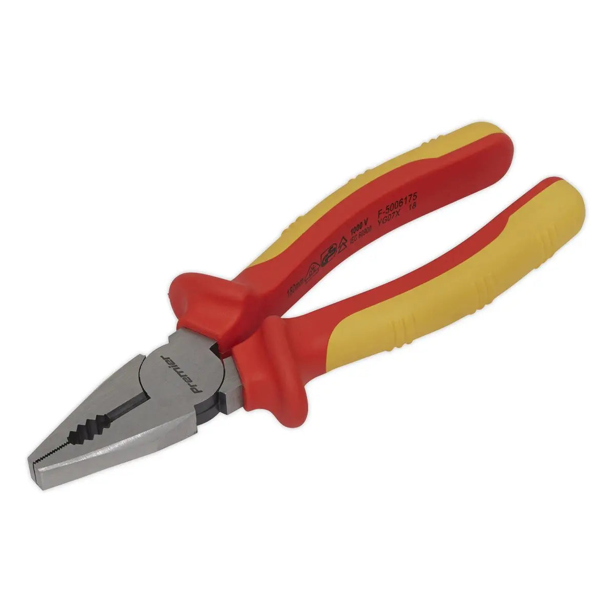 Sealey Premier Combination Pliers 175mm VDE Approved 