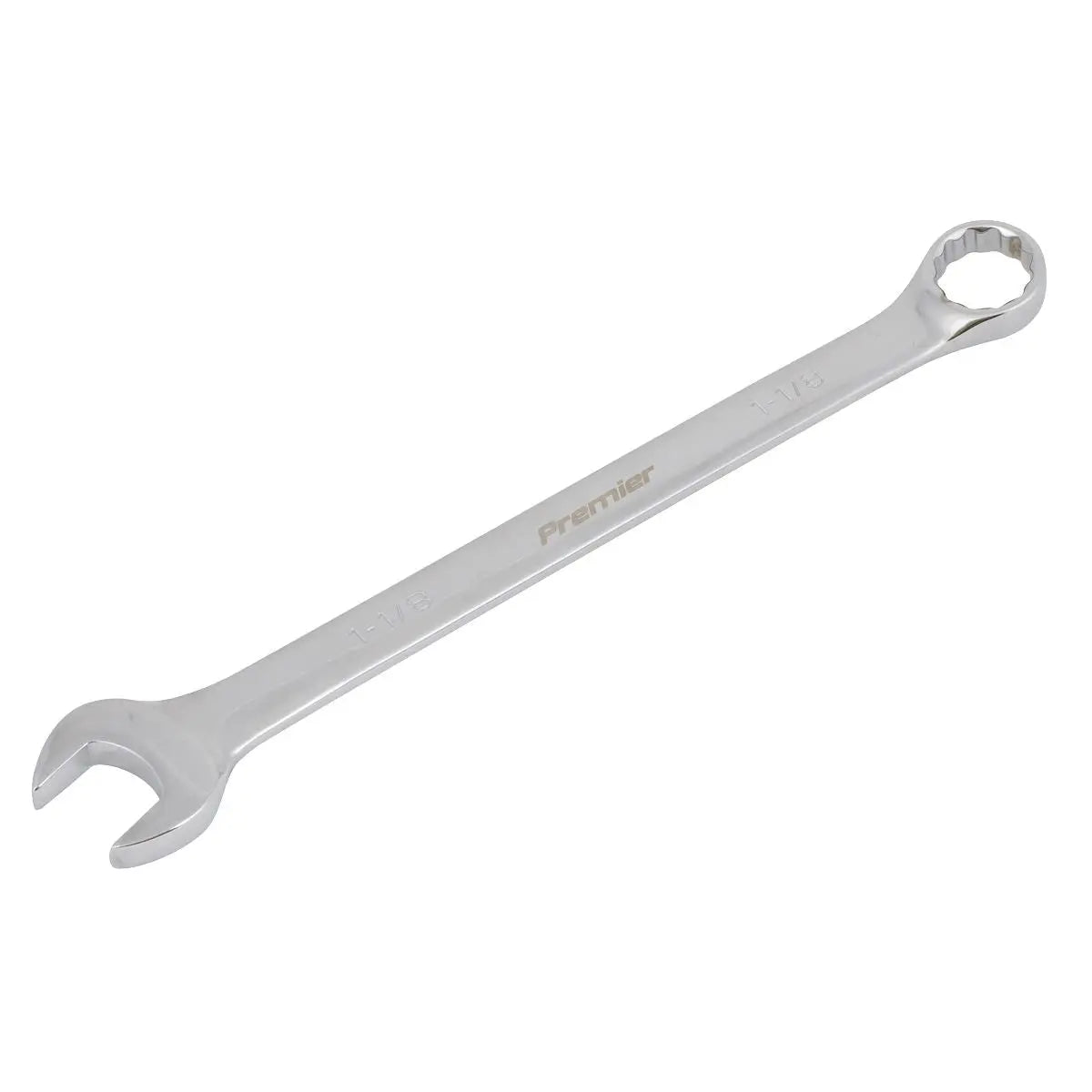 Sealey Premier Combination Spanner 1-1/8" - Imperial  White Rose Tools