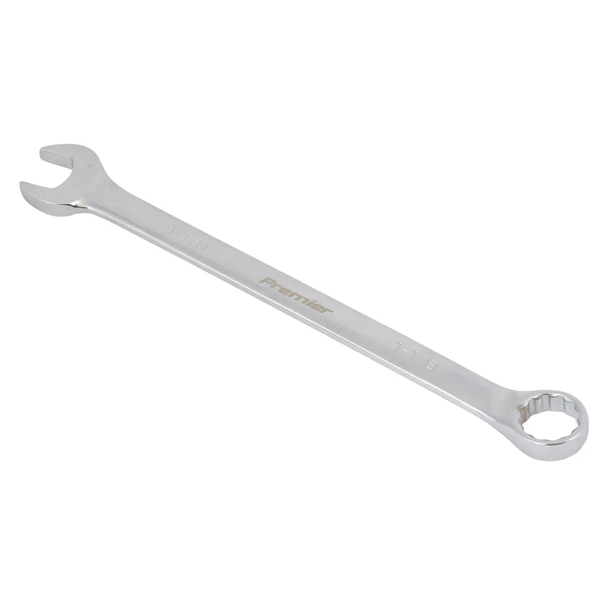 Sealey Premier Combination Spanner 1-1/8" - Imperial  White Rose Tools