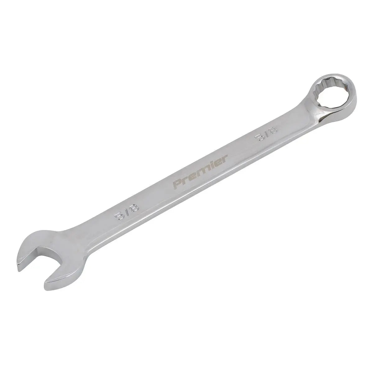 Sealey Premier Combination Spanner 5/8" - Imperial  White Rose Tools