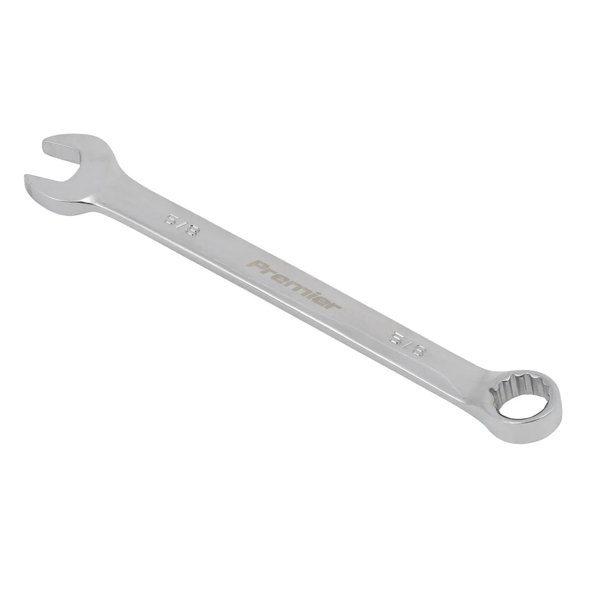 Sealey Premier Combination Spanner 5/8" - Imperial  White Rose Tools
