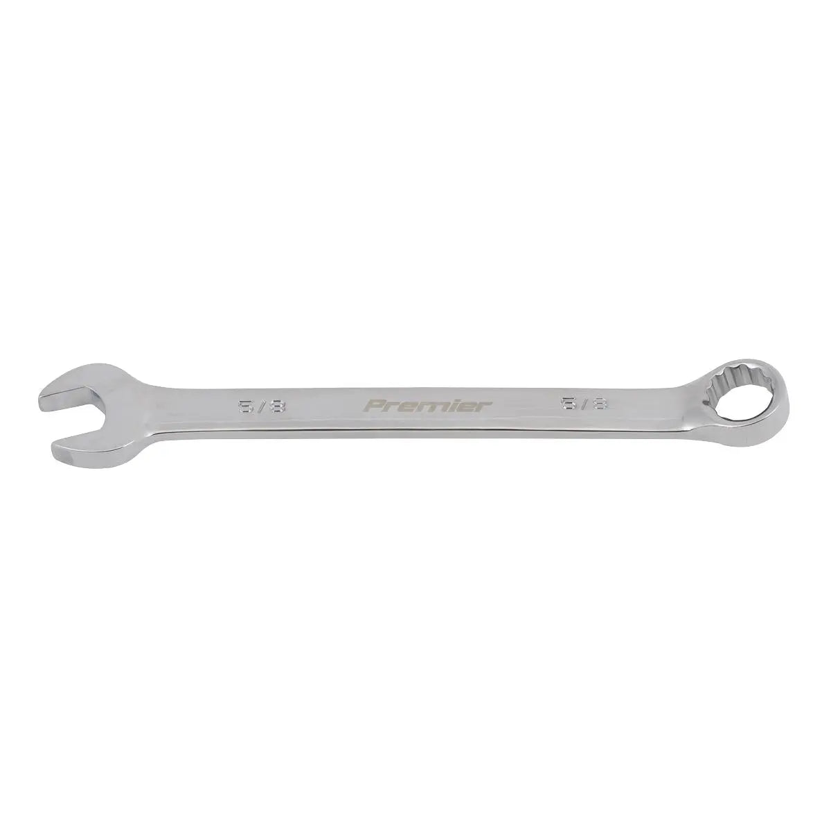 Sealey Premier Combination Spanner 5/8" - Imperial  White Rose Tools