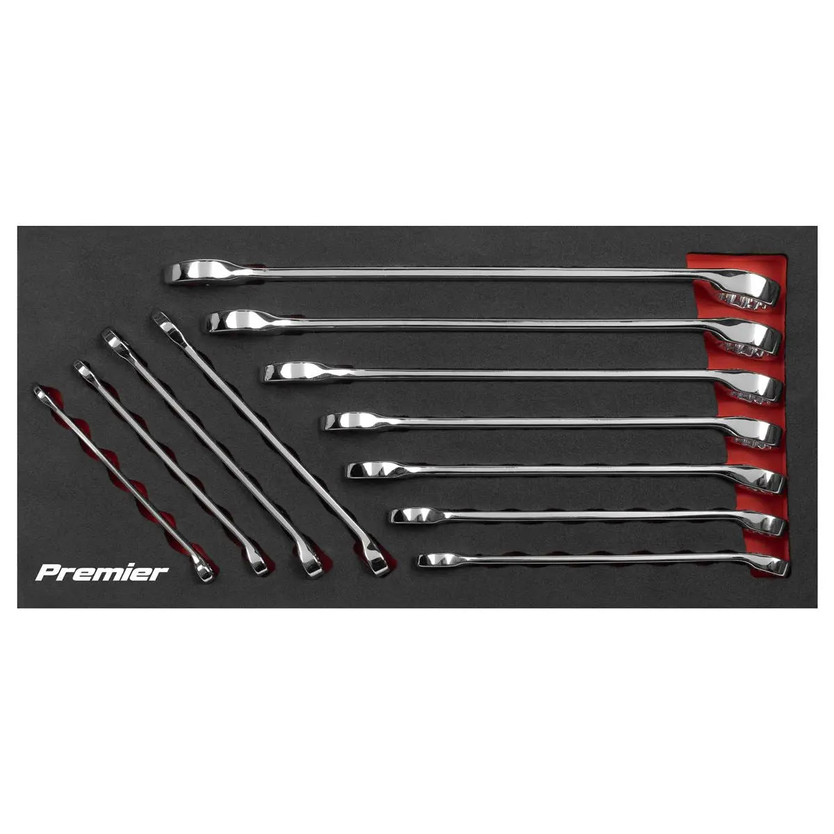 Sealey Premier Combination Spanner Set 11pc Imperial 