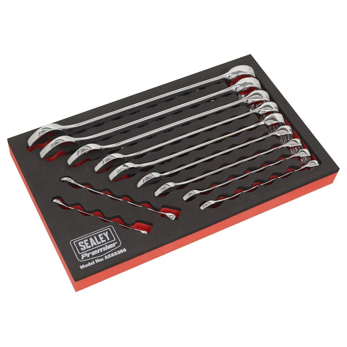 Sealey Premier Combination Spanner Set 11pc Imperial 