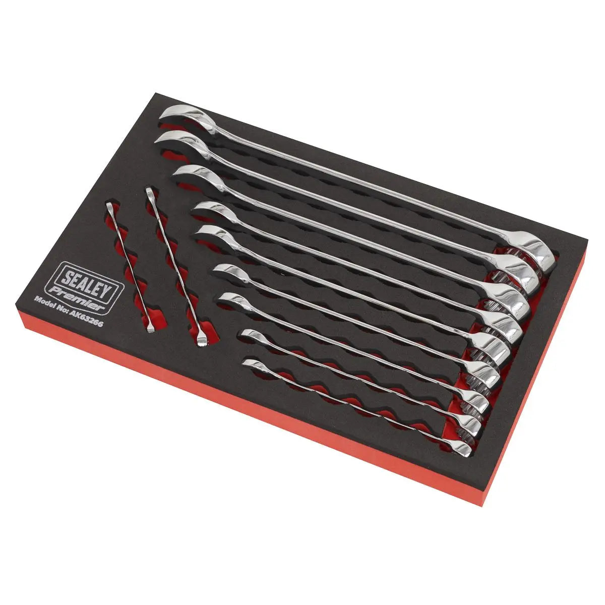 Sealey Premier Combination Spanner Set 11pc Imperial 
