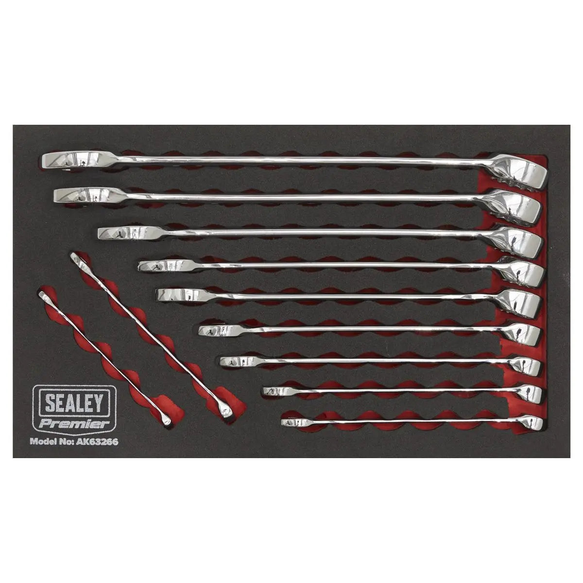 Sealey Premier Combination Spanner Set 11pc Imperial 