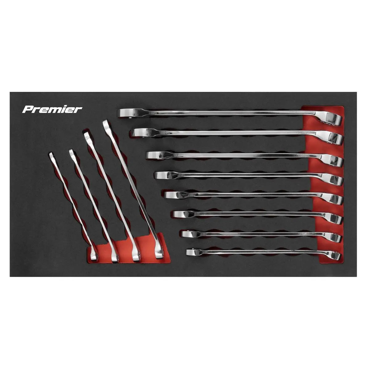 Sealey Premier Combination Spanner Set 12pc 