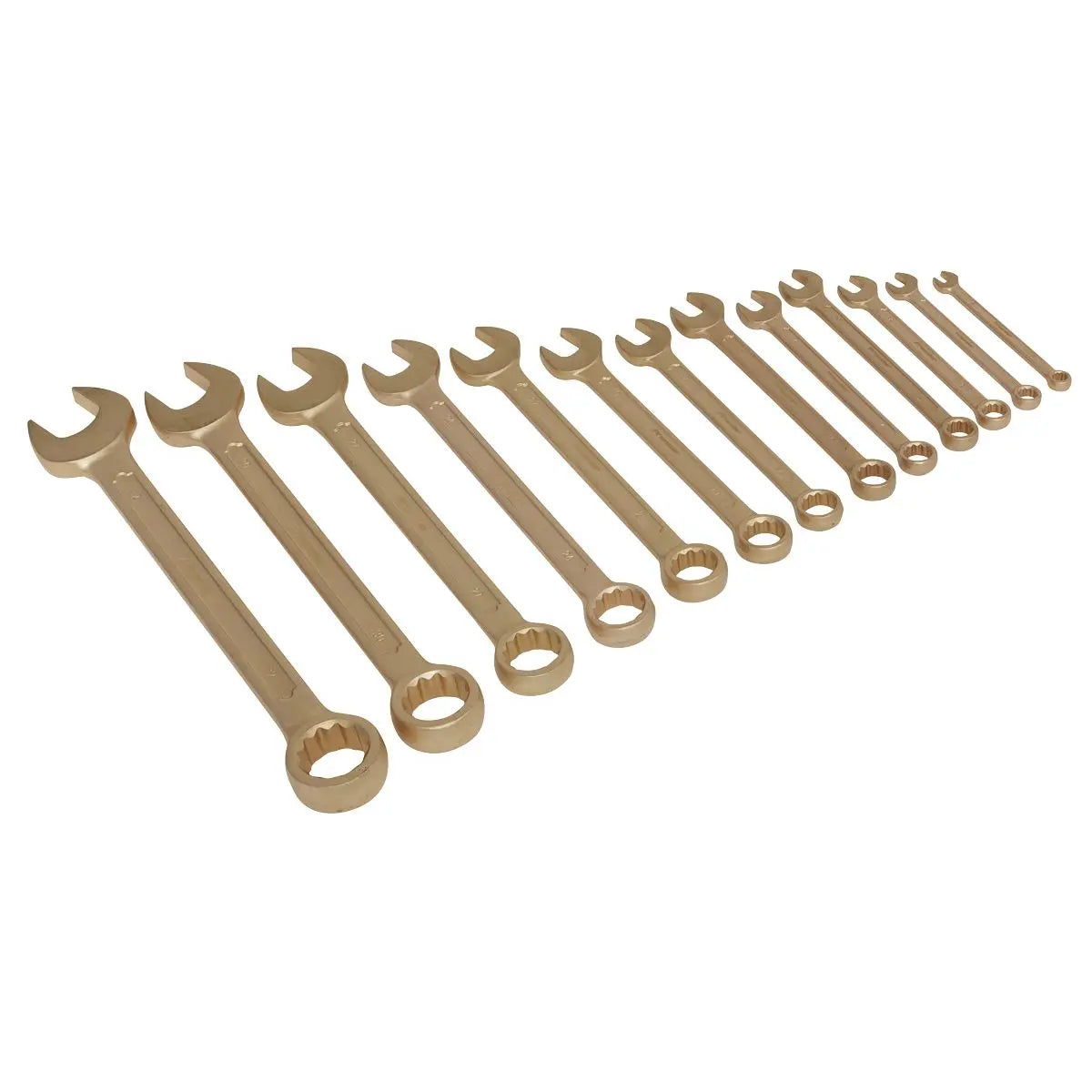 Sealey Premier Combination Spanner Set 13pc 8-32mm - Non-Sparking 