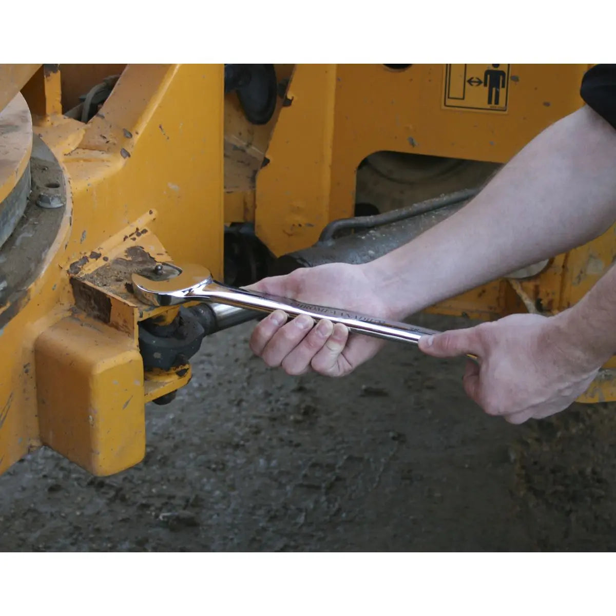 Sealey Premier Combination Spanner Set 6pc Super Jumbo Metric 