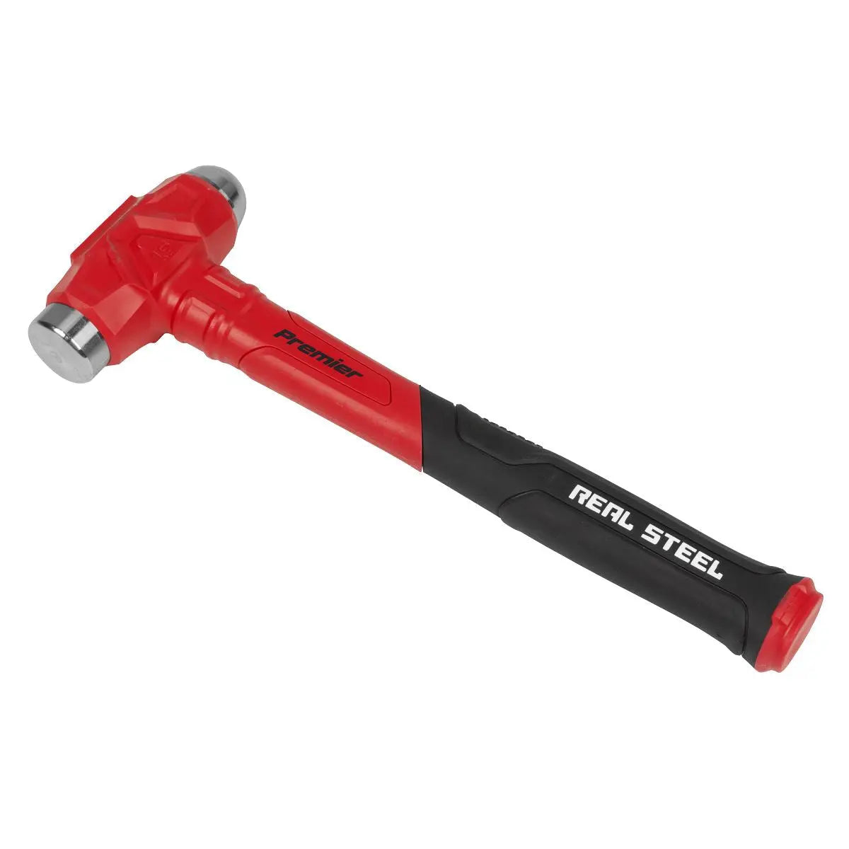 Sealey Premier Dead Blow Ball Pein Hammer 16oz  White Rose Tools